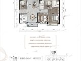 时代美宸二期_4室2厅2卫 建面142平米