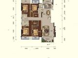 翡翠时光_4室2厅3卫 建面177平米