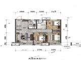 中粮美悦府_3室2厅1卫 建面97平米
