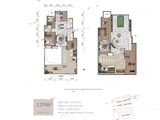 华润置地大连湾国际社区_4室2厅2卫 建面129平米