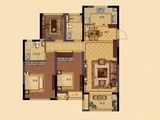 枫丹壹号_3室2厅2卫 建面110平米