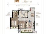 文锦云庭_3室2厅1卫 建面89平米