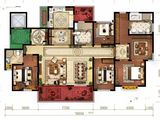恒顺锦润华庭_5室2厅3卫 建面220平米