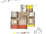 御宾府_2室2厅1卫 建面89平米