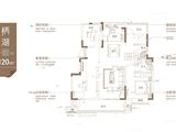 琥珀东澜赋_4室2厅2卫 建面120平米