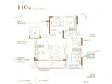 保利时光印象_3室2厅2卫 建面110平米
