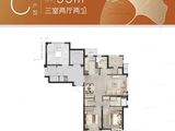 荣安林语秋月_3室2厅2卫 建面99平米