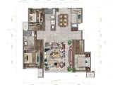 世茂云图_3室2厅2卫 建面115平米