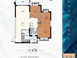 南宁空港恒大世纪梦幻城_3室2厅1卫 建面93平米