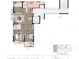 明洲锦绣桃源_3室2厅2卫 建面109平米