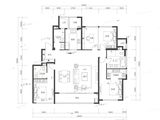 绿城云栖_4室2厅3卫 建面180平米