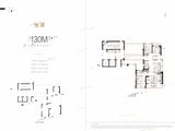 德信新希望江屿云庄_4室2厅2卫 建面130平米