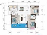 九华新城_3室2厅2卫 建面125平米