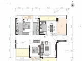 福晟滨江花园_4室2厅2卫 建面129平米