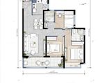 万科大理拾叁月_3室2厅2卫 建面109平米