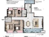 中国铁建观河锦园_4室2厅2卫 建面128平米