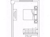 玉兰先禾_平层公寓D户型 建面35平米