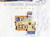 银洲翠岸轩_3室2厅1卫 建面105平米