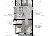 实地花鹤翎_3室2厅2卫 建面125平米