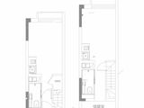 保利天汇_17栋建面29平L-A户型 建面29平米