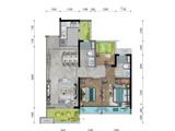 江门钧明欢乐世界_3室2厅2卫 建面91平米
