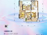 碧桂园凤凰城_3室2厅2卫 建面105平米