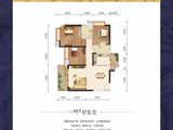 帝景华庭_3室2厅2卫 建面122平米