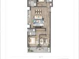 龙光久桦府_3室2厅2卫 建面108平米