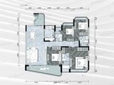 天恒湾景_4室2厅3卫 建面188平米