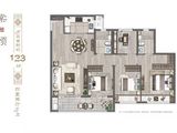 建发和著_4室2厅2卫 建面123平米