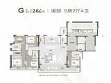 金溪花园_5室2厅4卫 建面256平米