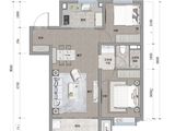 万科公园都会_2室2厅1卫 建面87平米