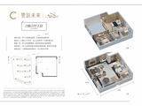 宏地未来城_2室2厅2卫 建面65平米