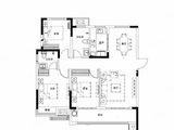 华力毅德城御璟苑_3室2厅2卫 建面116平米