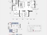 北投观江博园_3室2厅2卫 建面92平米