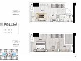 佳兆业滨江四季_1室2厅1卫 建面31平米