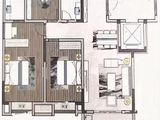 和风雅居_3室2厅2卫 建面126平米