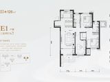 东亚朗琴园_3室2厅2卫 建面126平米