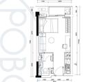 会展湾云岸_A1户型 建面33平米