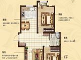 紫荆城_2室2厅1卫 建面100平米