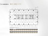 汇金国际金融中心_37-39层建面86-199平户型 建面86平米