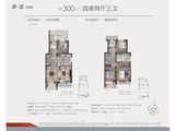 金地鸣庐府_4室2厅3卫 建面300平米