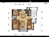 正宸府_3室2厅2卫 建面107平米