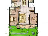 儒辰城建学府花园_3室2厅2卫 建面130平米