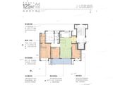 华侨城万科理想新都会_4室2厅2卫 建面125平米