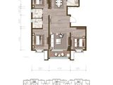 福成禧悦里_3室2厅2卫 建面135平米