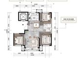 保利时代_3室2厅1卫 建面101平米