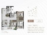 春沐里_3室2厅1卫 建面85平米