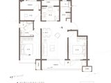 国信棠樾云邸_3室2厅2卫 建面109平米