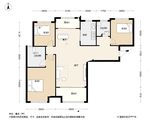 金地中央公园_3室2厅2卫 建面116平米